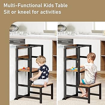 Amazon.com: INNOD Kitchen Step Stool for Toddlers, Height